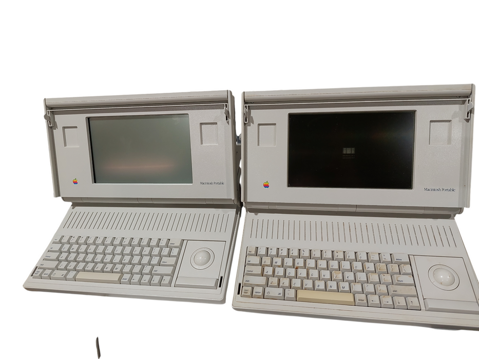 Bundle of 2 - Apple Macintosh Portable M5126 & M5120 Portable Vintage Laptops