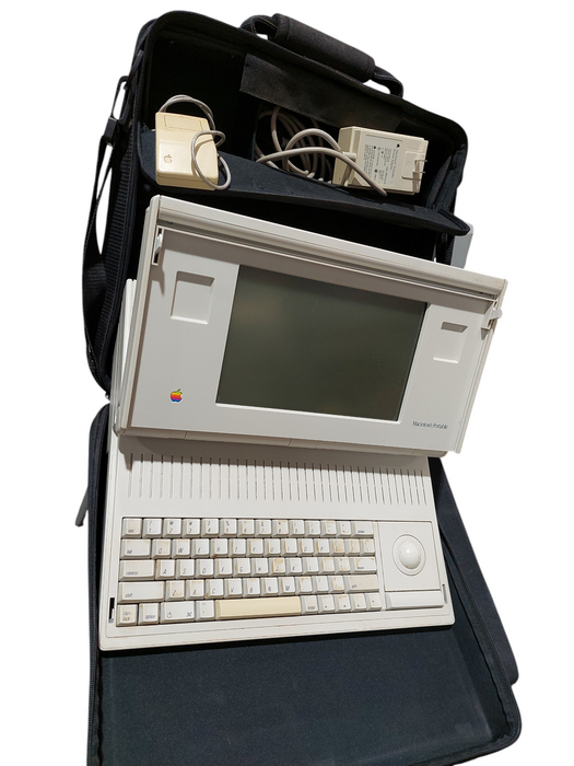 Bundle of 2 - Apple Macintosh Portable M5126 & M5120 Portable Vintage Laptops