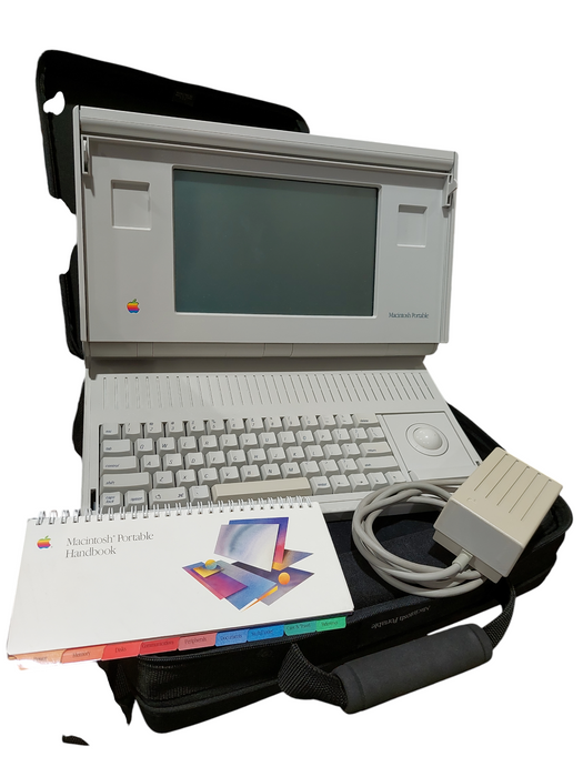 Bundle of 2 - Apple Macintosh Portable M5126 & M5120 Portable Vintage Laptops