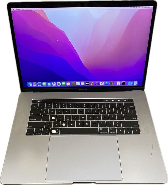 Apple MacBook Pro 15" 2019 i7-9750H Radeon Pro 560X 4GB 32GB RAM 1TB SSD READ!