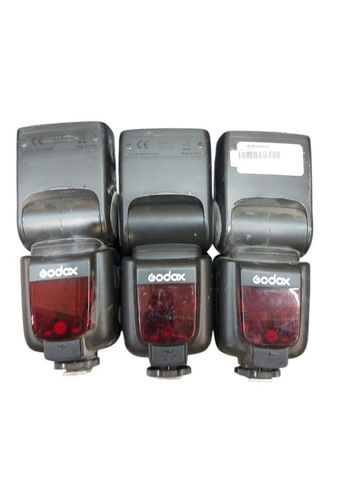 Lot 3x Godox TT685C II Flash for Canon Cameras