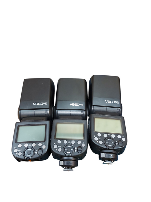 Lot 3x Godox V860III-S for sony