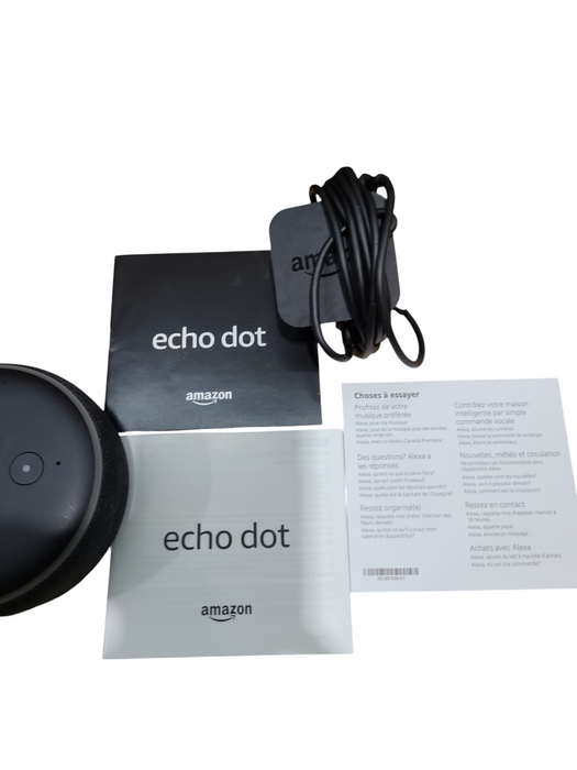 AMAZON ECHO DOT 3RD GENERATION SMART SPEAKER WITH ALEXA