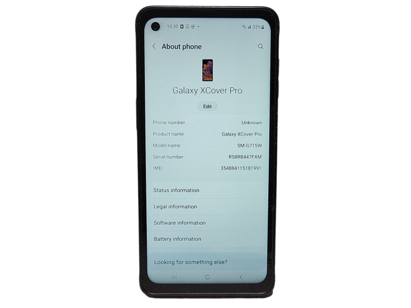Samsung Galaxy XCover Pro 64GB (SM-G715W) READ Q$