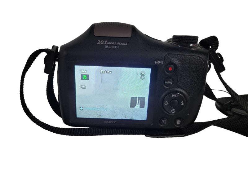Sony Cyber-shot DSC-H300 20.1 MP Digital Camera Black 35X Optical !