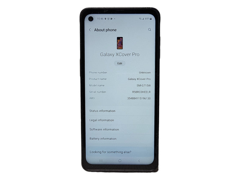 Samsung Galaxy XCover Pro 64GB (SM-G715W) READ Q$