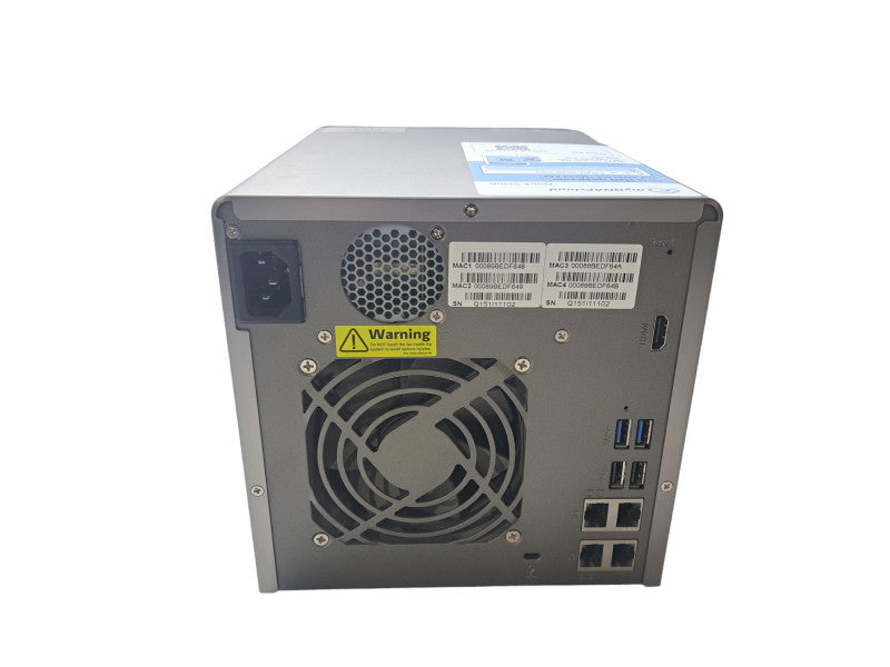 QNAP TS-453 Pro | 4-Bay Turbo NAS Quad Core @ 2.0GHz + 4x 2TB HDD