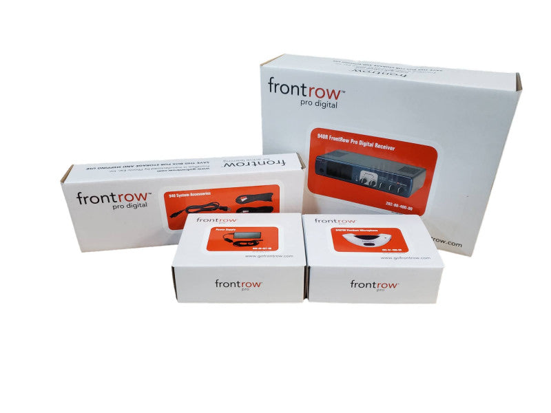 Frontrow Pro Digital System Kit 940R w/ 940TM & Accessories @