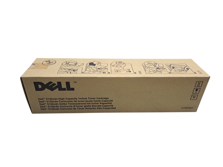Dell Toner 5130CDN Yellow R273N Genuine OEM CT201351