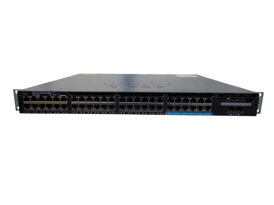 Cisco WS-C3650-12X48FD-S Catalyst 3650 - 48-Port Multigig + 2x 10G Uplinks