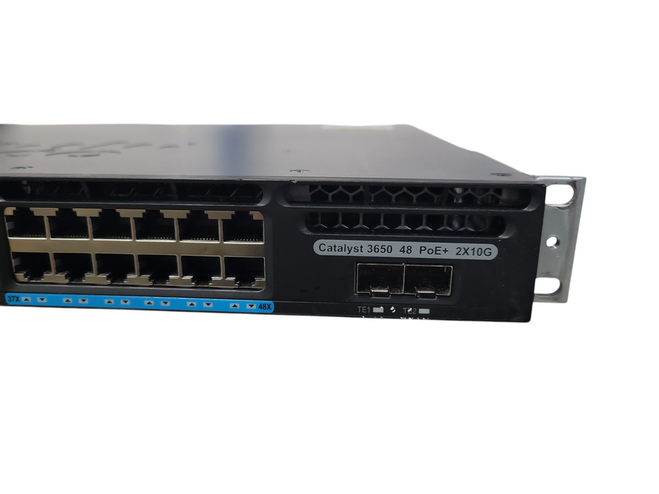 Cisco WS-C3650-12X48FD-S Catalyst 3650 - 48-Port Multigig + 2x 10G Uplinks