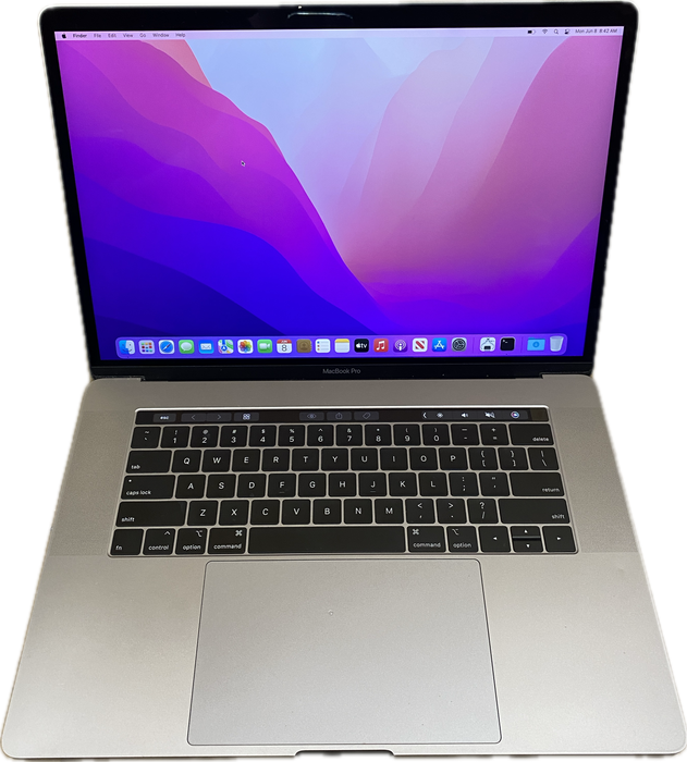 Apple MacBook Pro  15" 2018 i7-8750H Radeon Pro 555X GPU 16GB RAM 256GB SSD READ