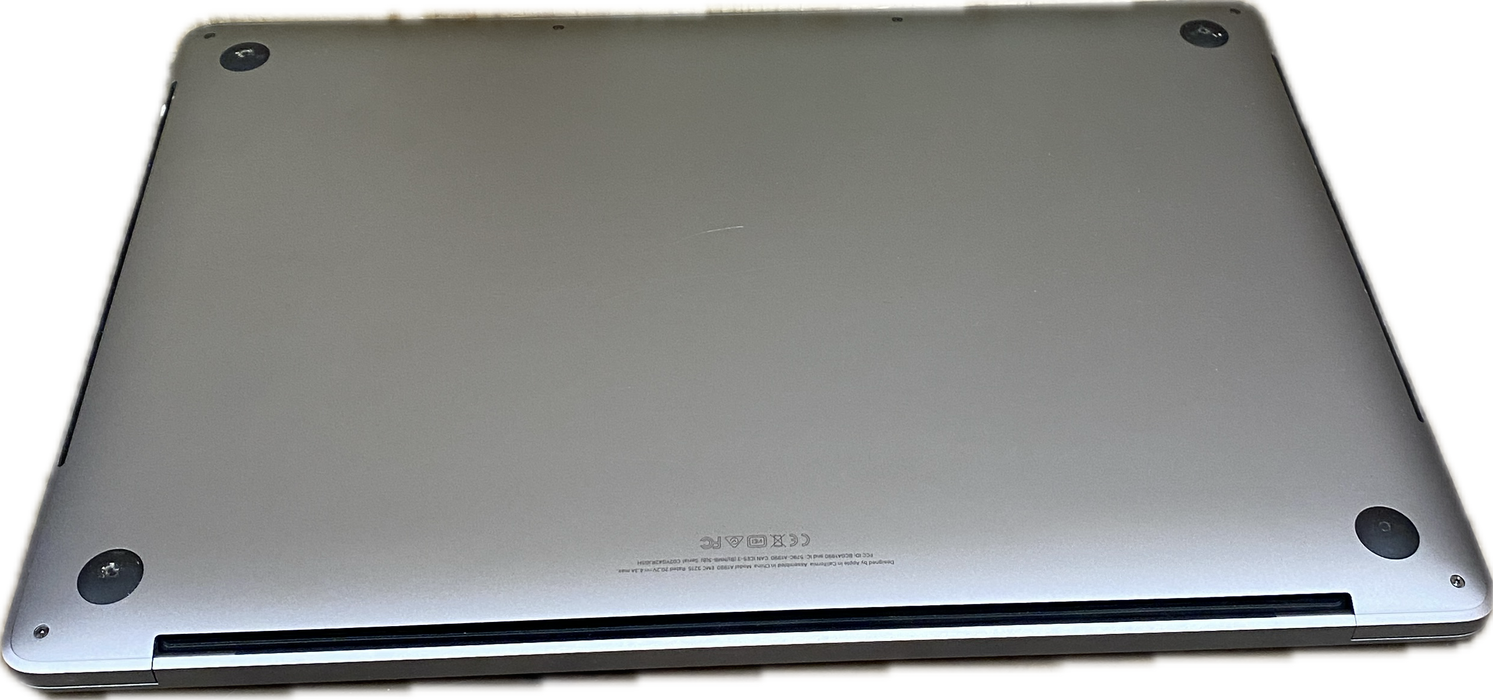 Apple MacBook Pro  15" 2018 i7-8750H Radeon Pro 555X GPU 16GB RAM 256GB SSD READ