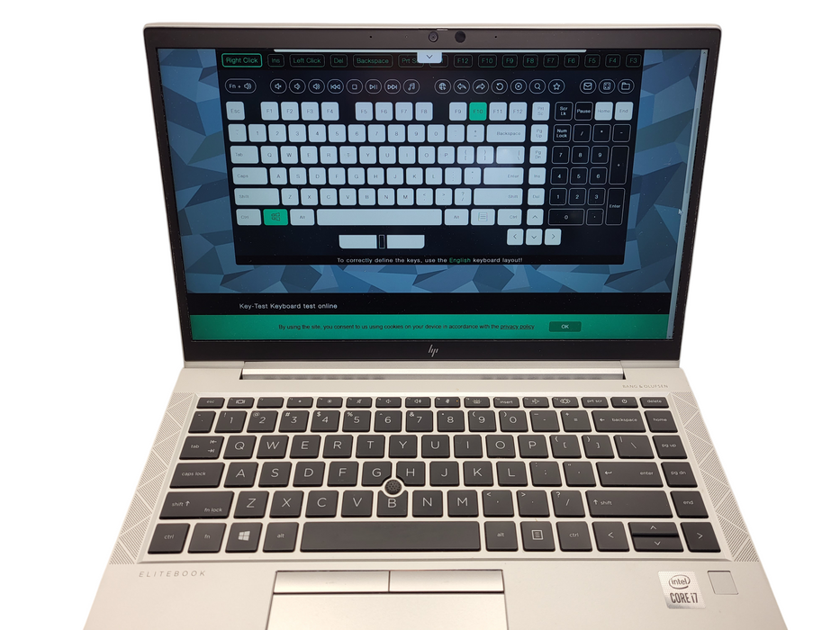 HP EliteBook 840 G7 14" i7-10510U 1.80GHz 16GB RAM 256GB NVMe READ