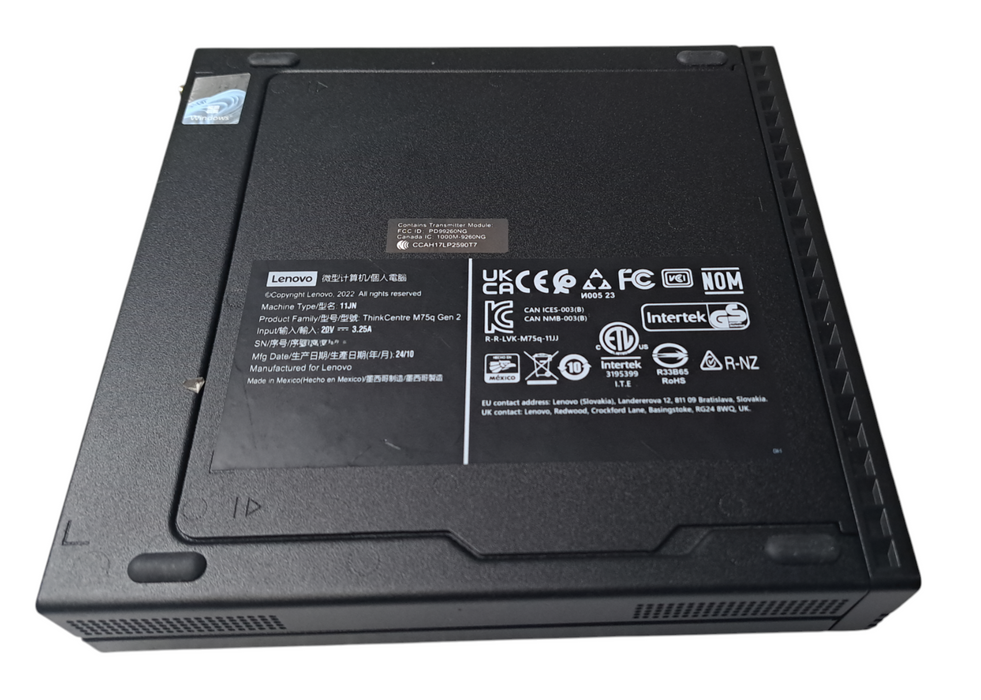 Lenovo ThinkCenter M75q Gen 2 | Ryzen 5 PRO 5650GE | 16GB DDR4 | 256GB NVME READ
