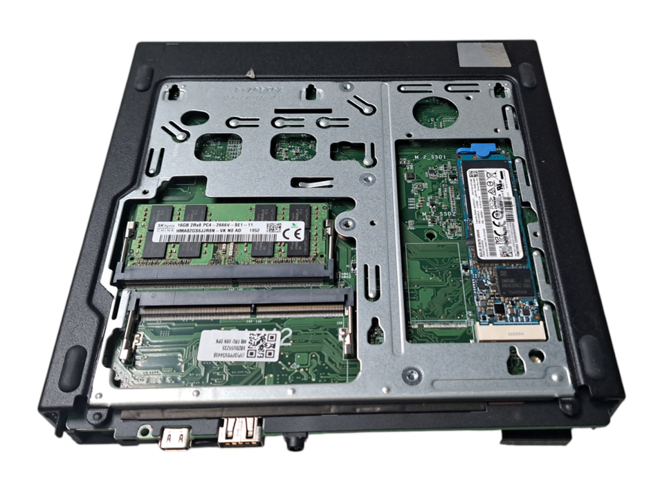 Lenovo ThinkCenter M75q Gen 2 | Ryzen 5 PRO 5650GE | 16GB DDR4 | 256GB NVME READ