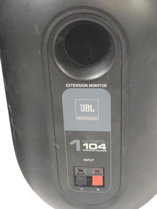 JBL professional Master Monitor and Extension Monitor 1 Series 104 reference mon