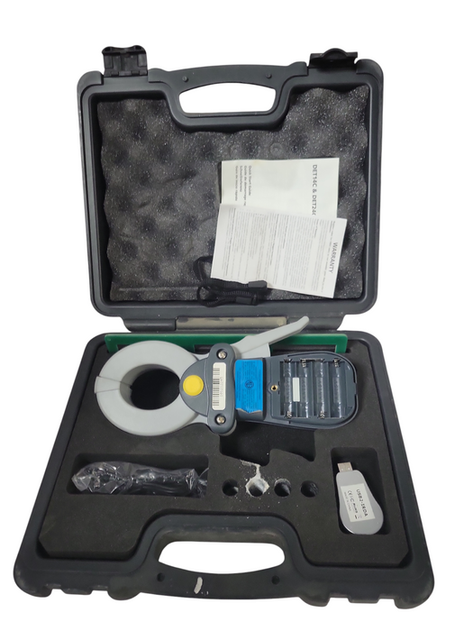 MEGGER EARTH TESTER DET24C DIGITAL CLAMP RESISTANCE METER, READ