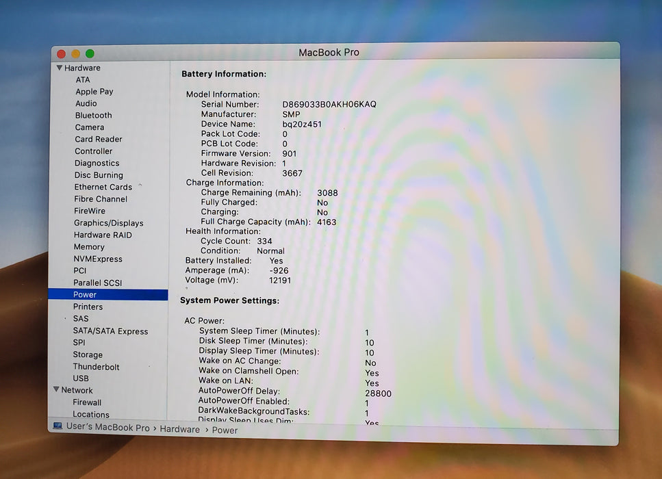 Apple MacBook Pro A1708 2017 13.3" Core i5 2.50GHz 16GB RAM 512GB SSD