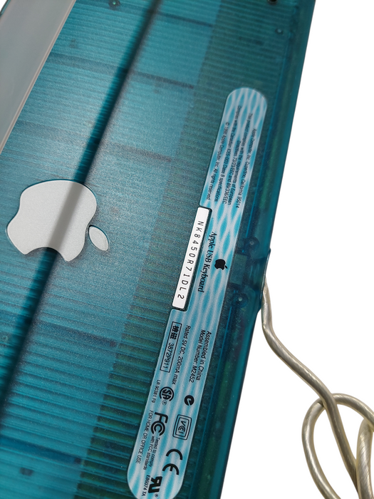 Apple USB Keyboard Teal Model: M2452