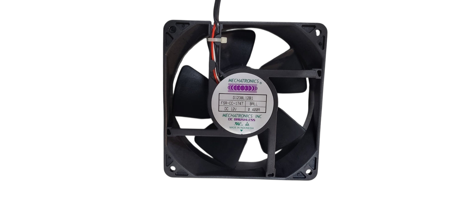 Mechatronics G1238L12B1 120mm x 120mm x 38mm 12V DC Brushless Axial Cooling Fan