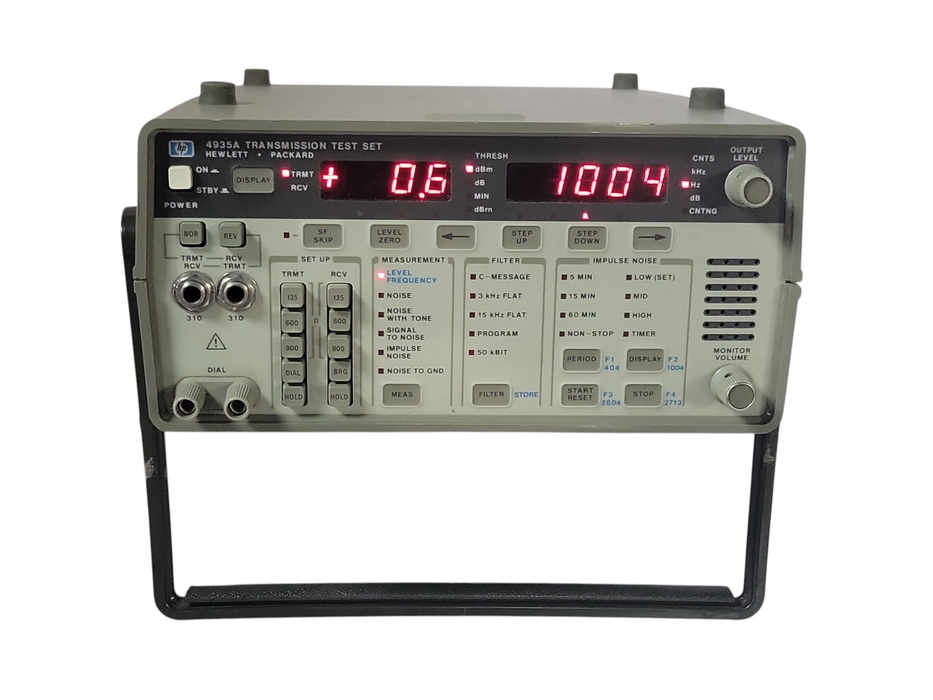 Hewlett Packard HP 4935A Transmission Test Set, READ