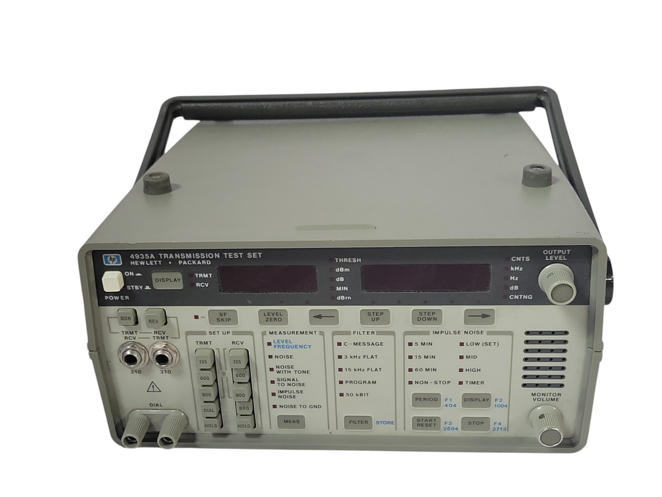 Hewlett Packard HP 4935A Transmission Test Set, READ