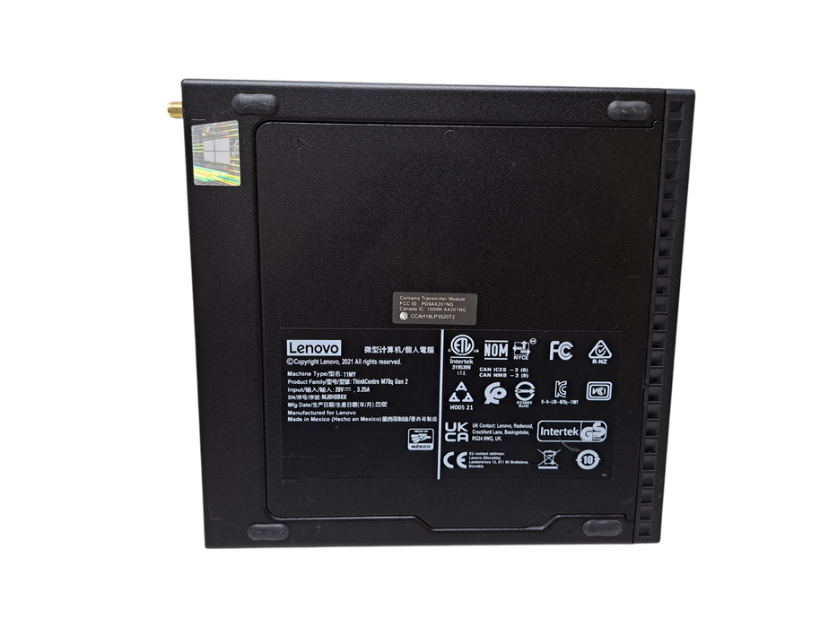 Lenovo ThinkCentre M70q Gen 2 | Intel Core i5-11400T, 8GB DDR4, 256GB NVMe, WiFi