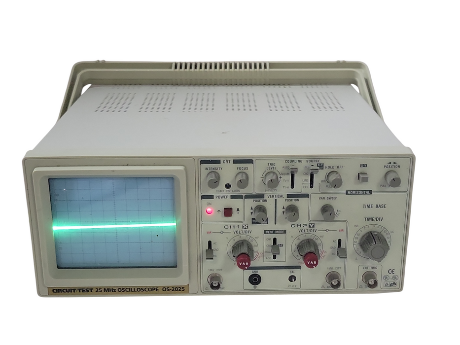 Circuit-Test 25MHz OSCILLOSCOPE OS-2025, READ