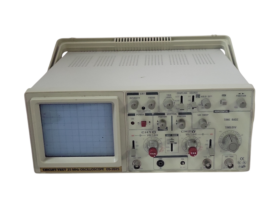 Circuit-Test 25MHz OSCILLOSCOPE OS-2025, READ