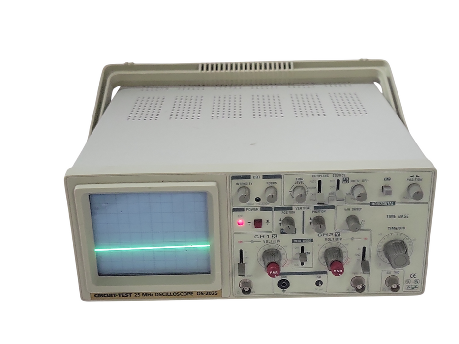 Circuit-Test 25MHz OSCILLOSCOPE OS-2025, READ