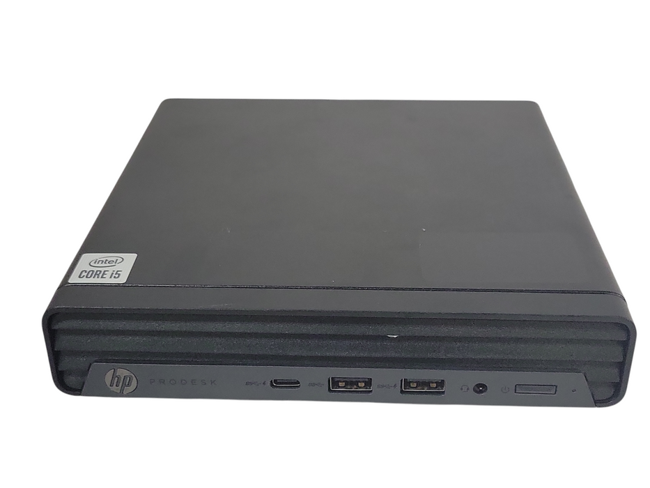 HP ProDesk 400 G6 Mini PC, Core i5-10500T 2.30GHz, 8GB DDR4, 256GB NVMe, Wi-Fi