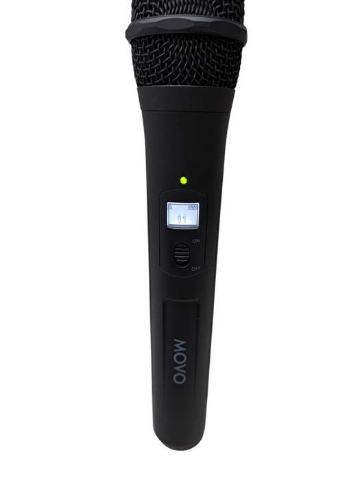 Movo WMX-20 TH Handheld Wireless Microphone with Built-in Transmitter