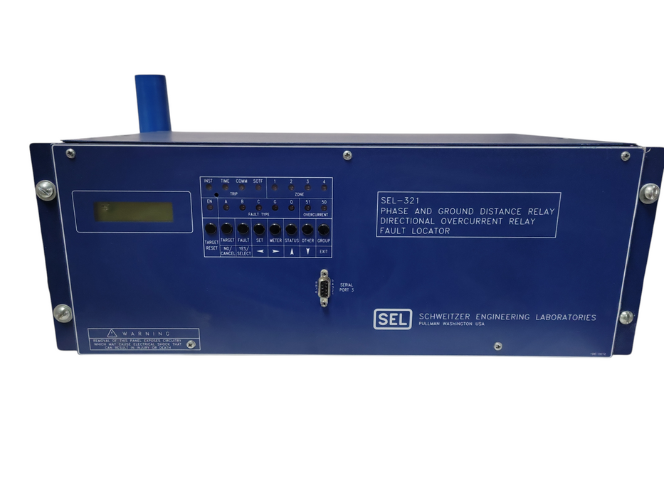 Schweitzer Engineering Laboratories Sel-321 Server Rack Control Panel