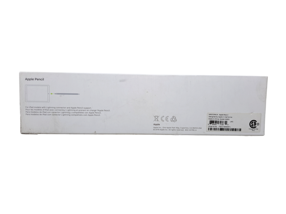 Apple Pencil 1st Generation for iPad Pro White OEM A1603