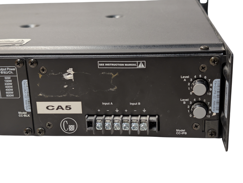 CREST Audio CKS 400 Professional Audio Power Amplifier