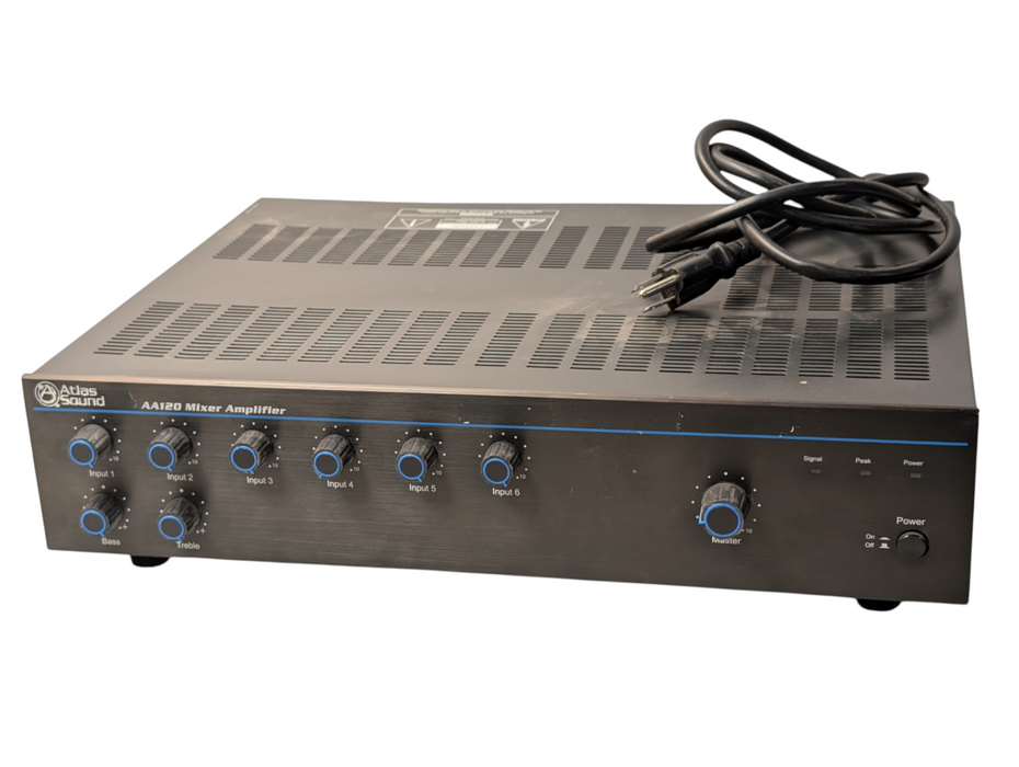 Atlas Sound AA120 PA Mixer Amplifier