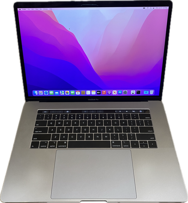 Apple MacBook Pro 15" 2019 i7-9750H Radeon Pro 560X GPU 16GB RAM 510GB SSD READ!