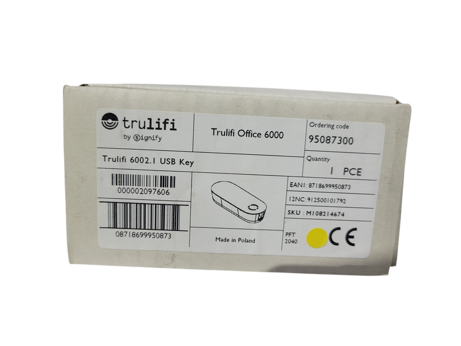 Signify Trulifi Office 6000 6002.1 USB Key LiFi Transceiver Adapter P/N 95087300