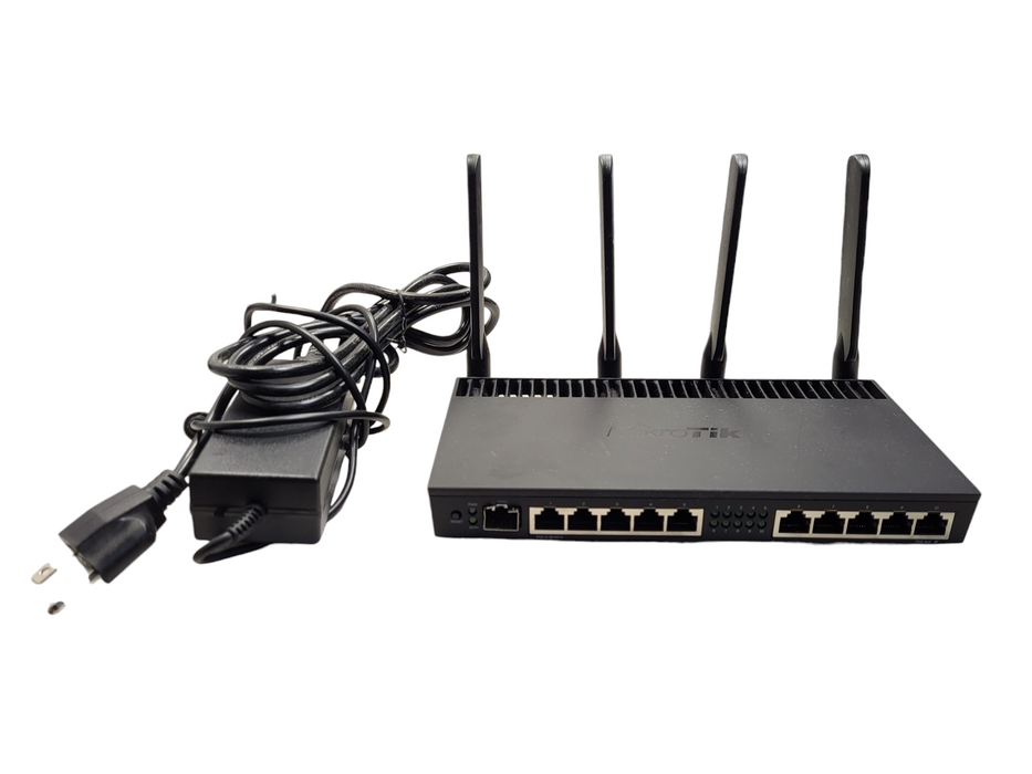 MikroTik RB4011iGS+5HacQ2HnD-IN 10-Port Gigabit Router WiFi AC SFP+ PoE