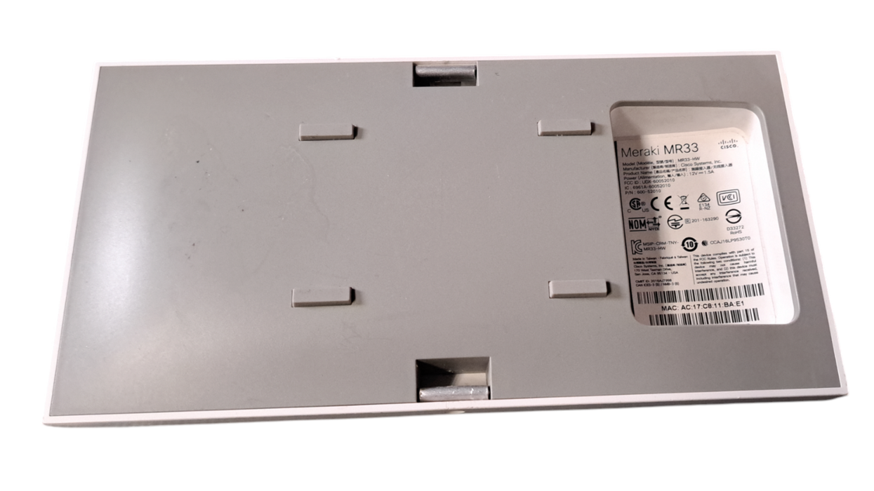 Cisco Meraki MR33 802.11ac Wave 2 Wireless AP Unclaimed READ