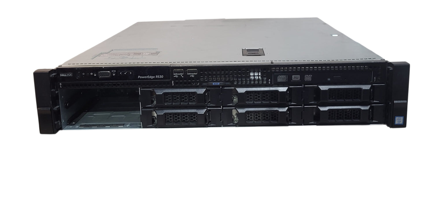 Dell PowerEdge R530 Xeon E5-2620 v3 | 16GB DDR4|2x 750W| No HDD| H730 Mini