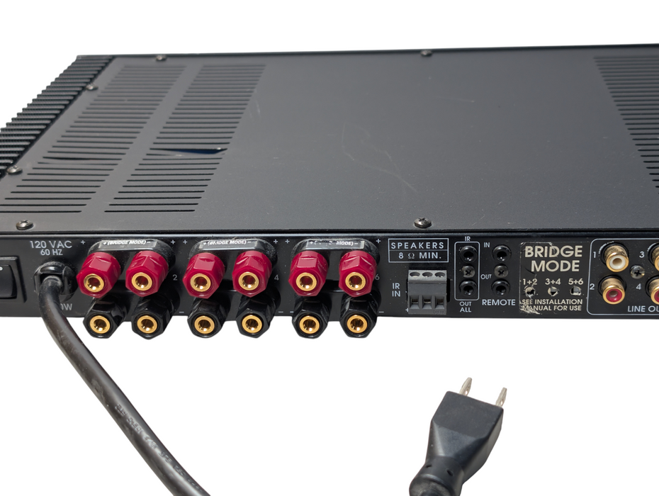Elan Z660/ Z661 Amplifier 6 Channel Power Audio Amplifier