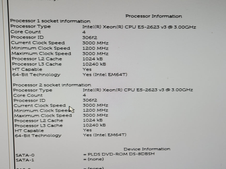 Dell Precision T7910 - 2x Xeon E5-2623 v3 32GB DDR4 NO HDD NO GPU 1300W PSU