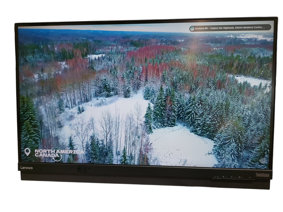 Lenovo 27" LCD Monitor LED Backlit 4K ThinkVision Model: X1A ( No Stand )