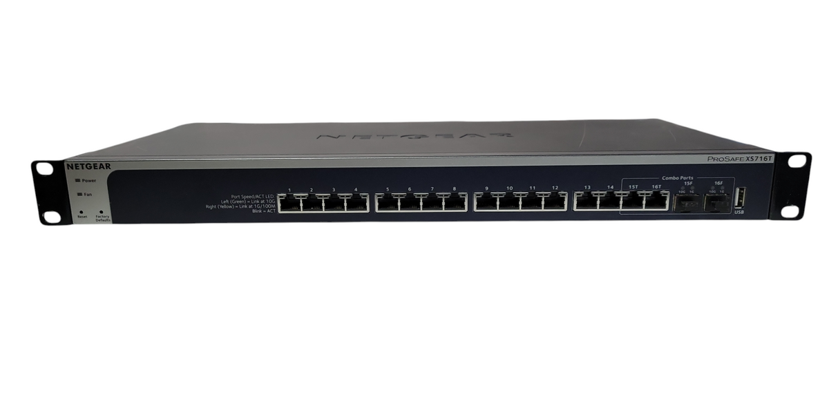 Netgear ProSafe XS716T 16-Port 10-Gigabit Smart Managed Switch