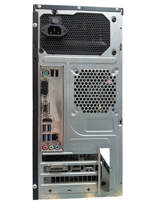 Custom PC w/ ASRock B450m-HDV R4.0 Ryzen 3 3300X 8GB RAM GTX 750Ti No HDD *READ*
