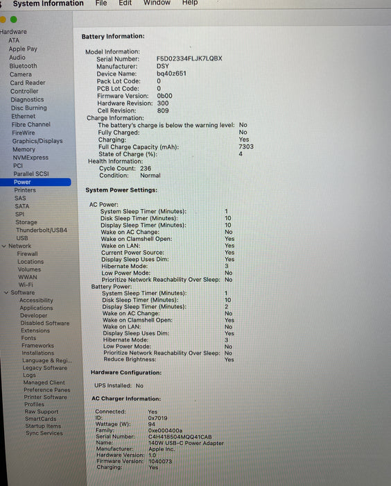 Apple MacBook Pro 16" 2019 i7-9750H Radeon Pro 5500M GPU 32GB RAM 1TB SSD READ