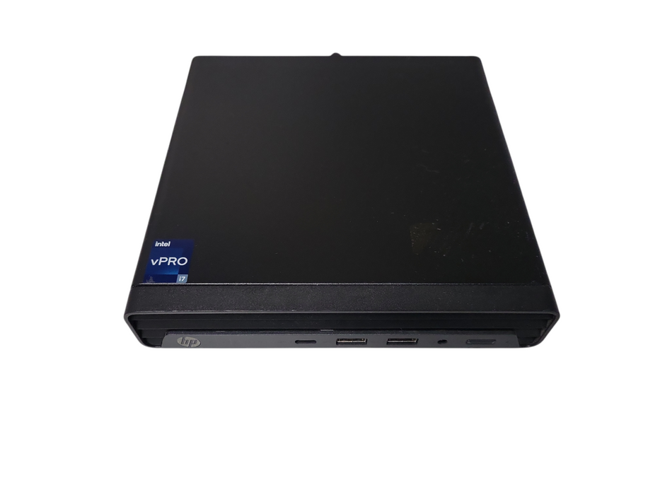 HP Elite Mini 800 G9 PC | Intel Core i7-12700T, 8GB DDR5, 256GB NVMe, Wi-Fi