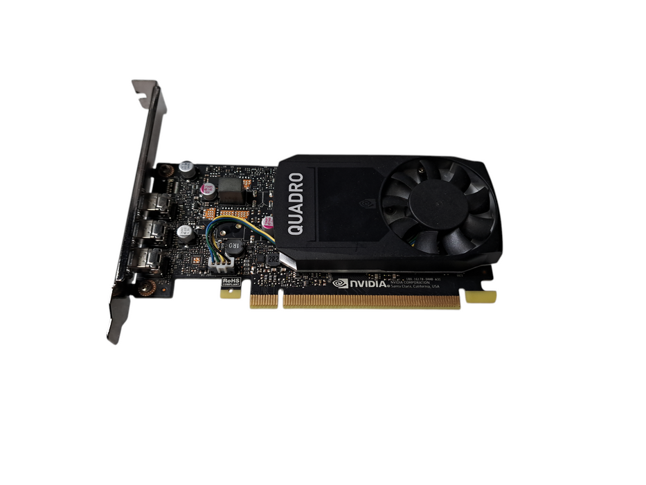 NVIDIA Quadro P400 2GB GDDR5 Graphics Card | High Profile 3x DP